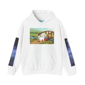 cozy-grandma-puppy-hoodie-cute-woodland-cottagecore-sweatshirt